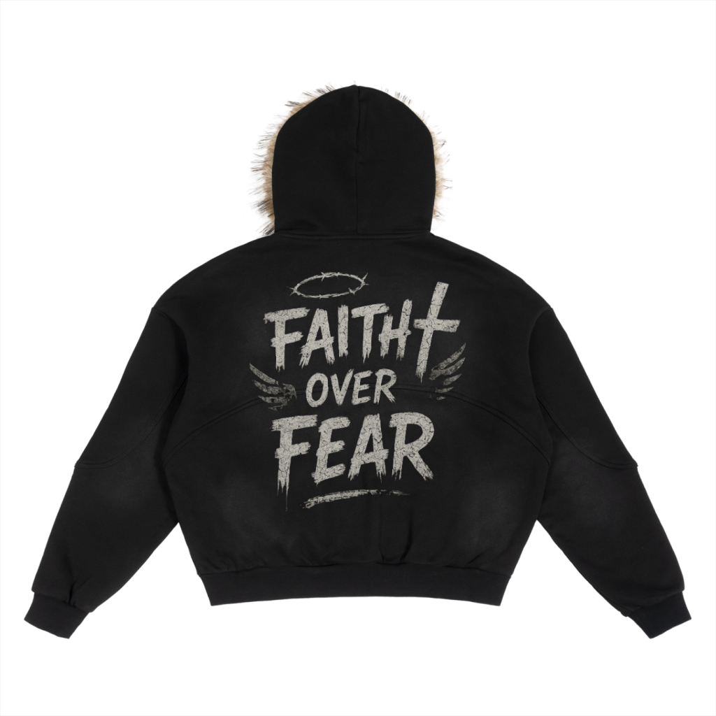 STACKZZ jacket “ Faith over Fear”